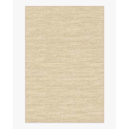 Flynn Sand Flatwoven Rug - 185 x 275 cm - Rug + Cushioned Pad System