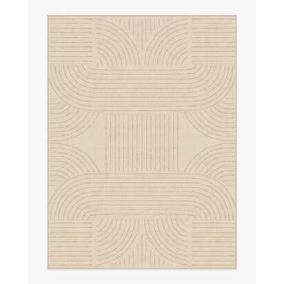 Callen Sand Flatwoven Rug - 275 x 365 cm - Rug + Cushioned Pad System