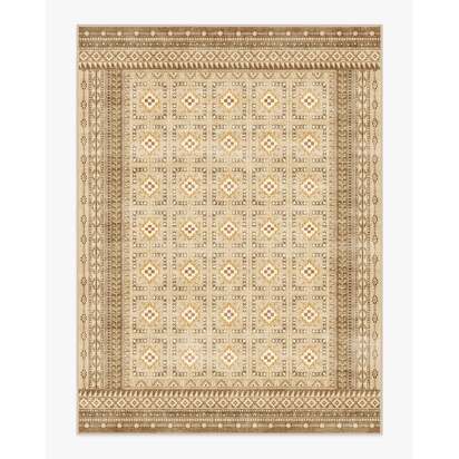 Lorah Warm Natural Flatwoven Rug - 275 x 365 cm - Rug + Pad System