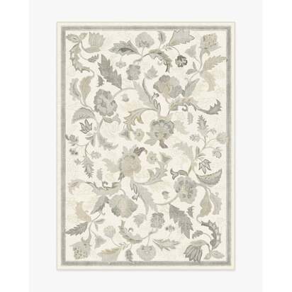 Plume Ivory Flatwoven Rug - 150 x 215 cm - Rug + Cushioned Pad System