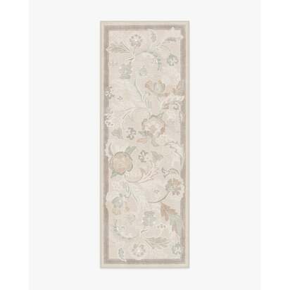 Plume Natural Flatwoven Rug - 75 x 215 cm - Rug + Pad System