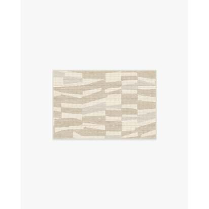 Enzo Beige & Ivory Rug - 60 x 90 cm - All-In-One Rug