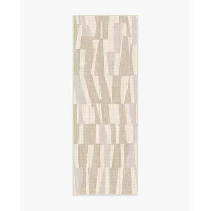 Enzo Beige & Ivory Rug - 75 x 215 cm - All-In-One Rug