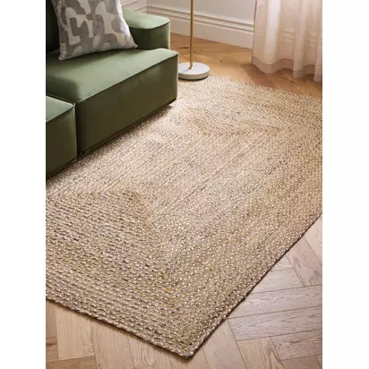 John Lewis Skye Jute Rug Natural | L240 x W70cm