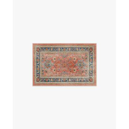 Calabria Coral Multicolour Rug - 60 x 90 cm - All-In-One Rug