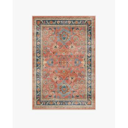 Calabria Coral Multicolour Rug - 120 x 185 cm - All-In-One Rug