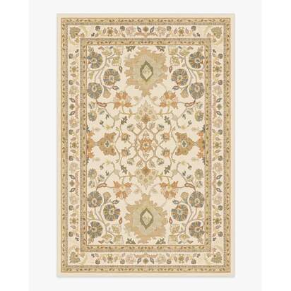Calabria Cream & Gold Rug - 185 x 275 cm - All-In-One Rug