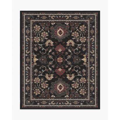 Calabria Black Multicolour Rug - 245 x 305 cm - All-In-One Rug