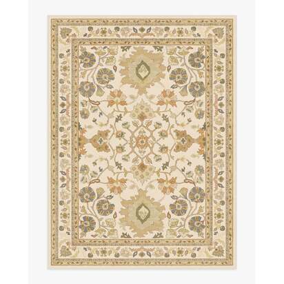 Calabria Cream & Gold Rug - 275 x 365 cm - All-In-One Rug