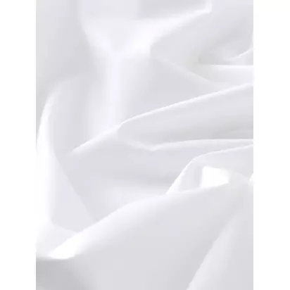 John Lewis Egyptian Cotton Percale Easy Care 260 Thread Count Boxed Valance, White White | Single