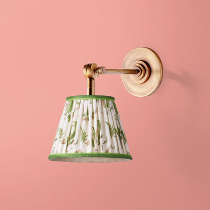 Elbow rechargeable wall fitting in antique brass