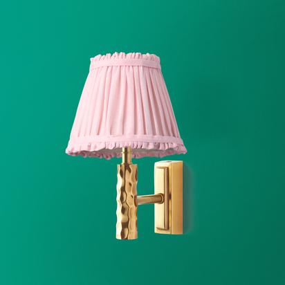 Dimple Rechargeable Wall Fitting in Brass