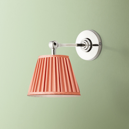 Elbow wall fitting IP44 in chrome
