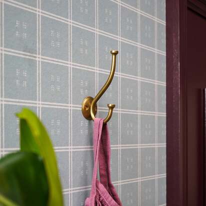 GRAYSON Double Hook - Aged Brass - Single Hook
