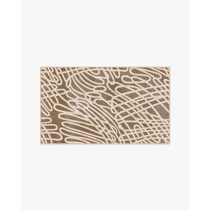 Rica Rope Taupe & Cream Flatwoven Rug by Humberto Leon - 185 x 275 cm - Rug + Pad System