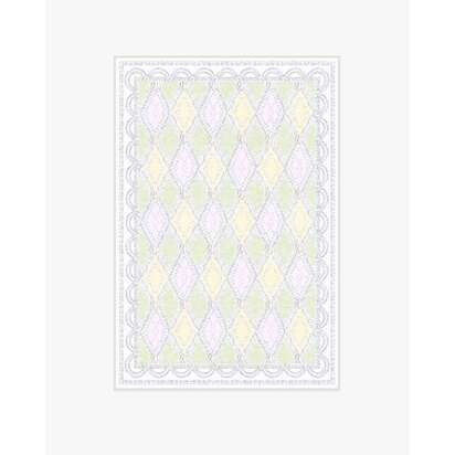 Happy Birthday Popo Pistachio & Lemon Rug by Humberto Leon - 120 x 185 cm - All-In-One Rug