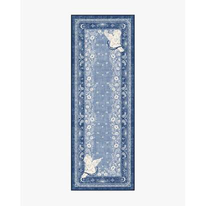 Humberto's Bandana Blue Rug by Humberto Leon - 75 x 215 cm - All-In-One Rug