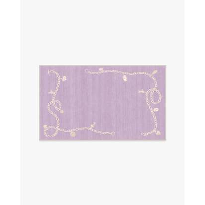 M&E Charms Lilac Rug by Humberto Leon - 75 x 215 cm - All-In-One Rug