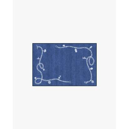 M&E Charms Midnight Blue Rug by Humberto Leon - 60 x 90 cm - All-In-One Rug