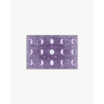 To The Moon And Back Mauve Rug by Humberto Leon - 60 x 90 cm - All-In-One Rug