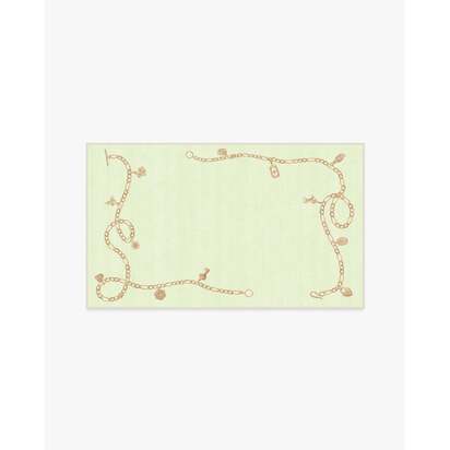 M&E Charms Pale Green Flatwoven Rug by Humberto Leon - 60 x 90 cm - Rug + Pad System
