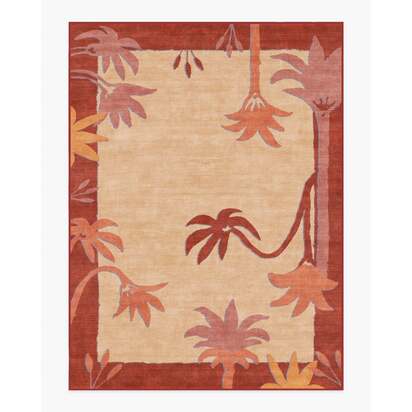 Sabal Cream & Sunset Rug by Jungalow - 275 x 365 cm - All-In-One Rug
