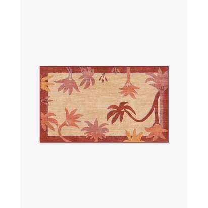 Sabal Cream & Sunset Rug by Jungalow - 275 x 365 cm - All-In-One Rug