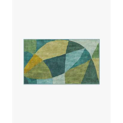 Kayla Teal Green Rug by Jungalow - 275 x 365 cm - All-In-One Rug