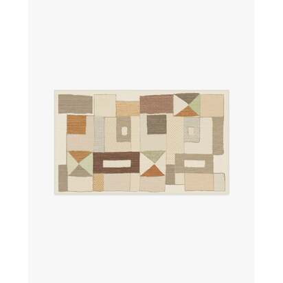 Modra Natural & Terra Rug by Jungalow - 90 x 150 cm - All-In-One Rug