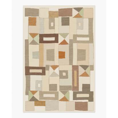 Modra Natural & Terra Rug by Jungalow - 185 x 275 cm - All-In-One Rug