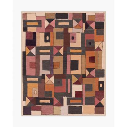 Modra Warm Brown Rug by Jungalow - 245 x 305 cm - All-In-One Rug
