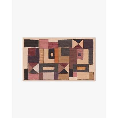 Modra Warm Brown Rug by Jungalow - 245 x 305 cm - All-In-One Rug