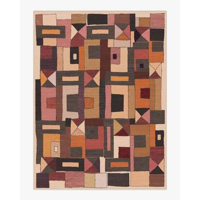 Modra Warm Brown Rug by Jungalow - 275 x 365 cm - All-In-One Rug