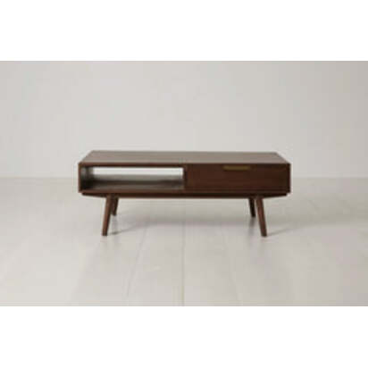 Coffee Table 01, Walnut / One drawer