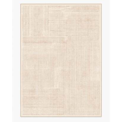 Linear Oasis Neutral Rug - 305 x 425 cm - All-In-One Rug