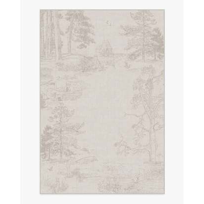Hundred Acre Wood Soft Grey Rug - 200 x 290 cm - All-In-One Rug