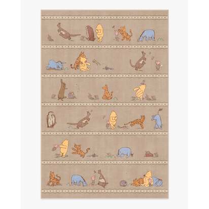 Time With Friends Tan Flatwoven Rug - 200 x 290 cm - Rug + Pad System