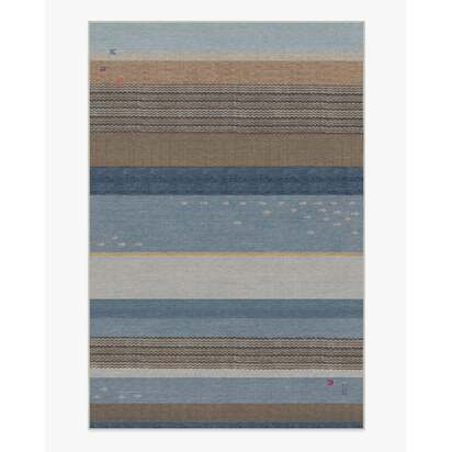 Dover Slate Blue & Natural Rug - 200 x 290 cm - All-In-One Rug