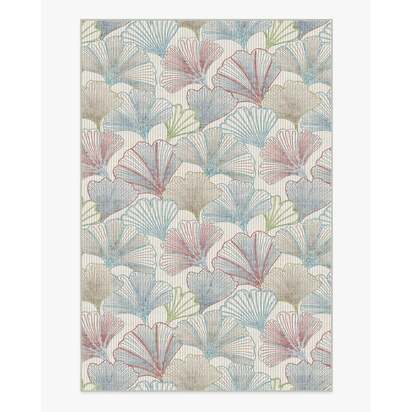 Deniz Blue & Red Flatwoven Rug - 200 x 290 cm - Rug + Pad System