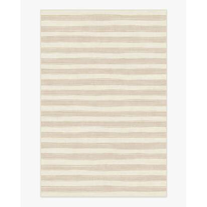 Marin Neutral Flatwoven Rug - 200 x 290 cm - Rug + Pad System