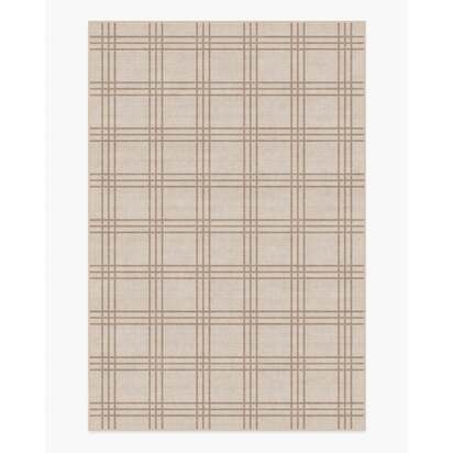 Pierre Neutral Flatwoven Rug - 200 x 290 cm - Rug + Pad System