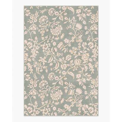 Brenna Sage Green & Cream Rug - 200 x 290 cm - All-In-One Rug