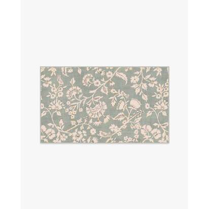 Brenna Sage Green & Cream Rug - 200 x 290 cm - All-In-One Rug
