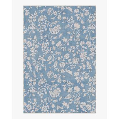 Brenna Slate Blue & Cream Rug - 200 x 290 cm - All-In-One Rug