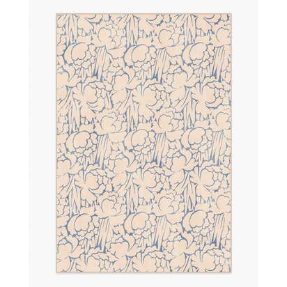 Corrine Cream & Slate Blue Rug - 200 x 290 cm - All-In-One Rug