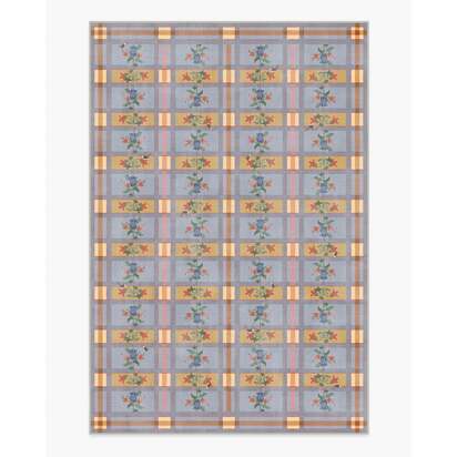 Quinnlyn Slate Blue Multicolour Rug - 200 x 290 cm - All-In-One Rug