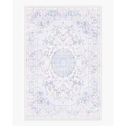 Mazzy Ornamental Multicolour Flatwoven Rug by Humberto Leon - 200 x 290 cm - Rug + Pad System