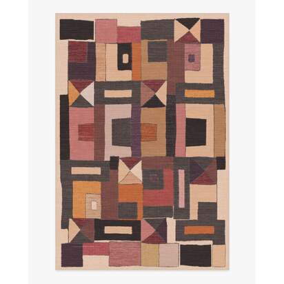 Modra Warm Brown Rug by Jungalow - 200 x 290 cm - All-In-One Rug