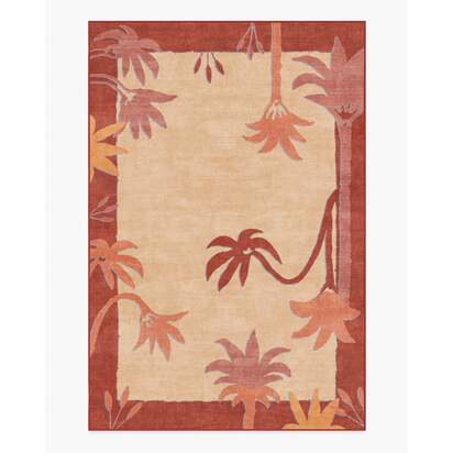 Sabal Cream & Sunset Rug by Jungalow - 200 x 290 cm - All-In-One Rug