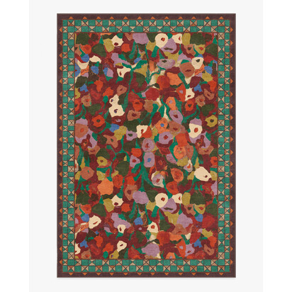 Vera Rust Multicolour Rug by Jungalow - 200 x 290 cm - All-In-One Rug